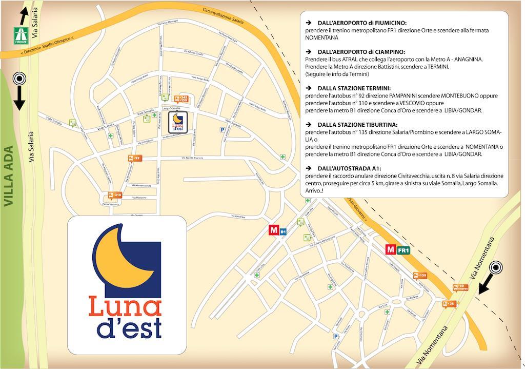 Luna D'Est Bed & Breakfast Roma Rom bilde